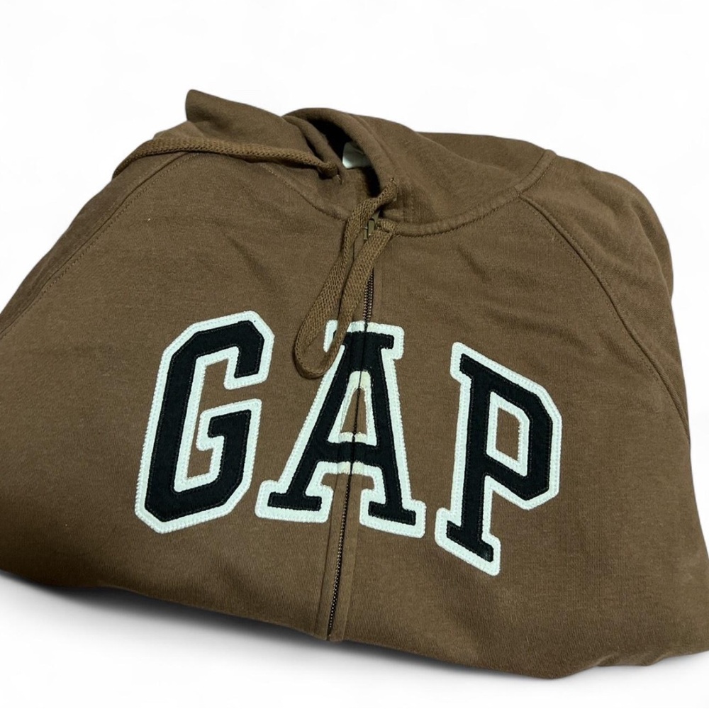 GAP Chocolate Brown Zip-Up Hoodie